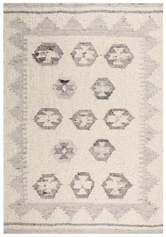 Rizzy Home Nova NVA950 Silver Area Rug
