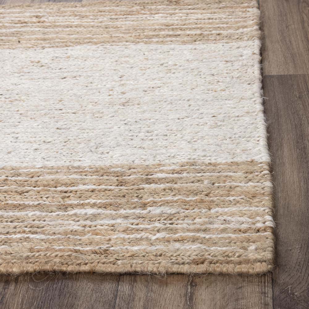 Rizzy Home Bengal BNL942 Beige Area Rug Corner
