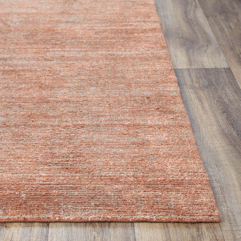 Rizzy Home Grand Haven GH726A Terracotta Area Rug Corner
