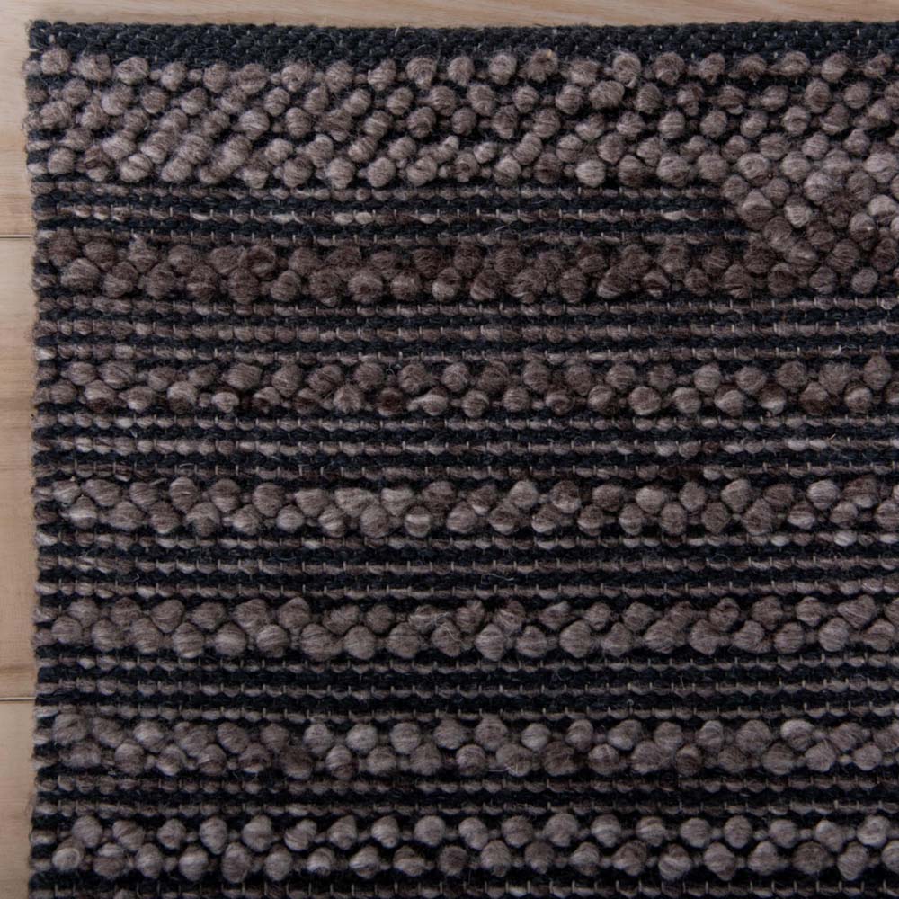 Rizzy Home Pantera PTN695 Gray Area Rug Corner