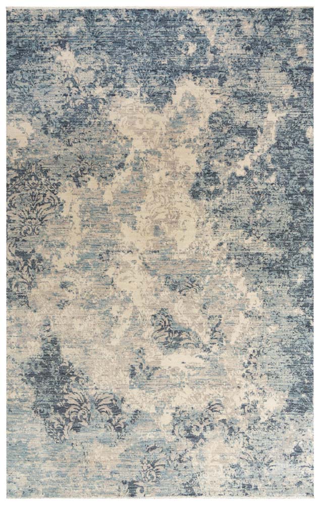 Rizzy Home Platinum PNM109 Blue Area Rug