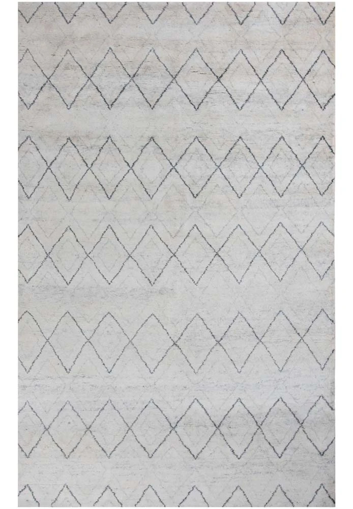 Rizzy Home Posh PSH001 White Area Rug