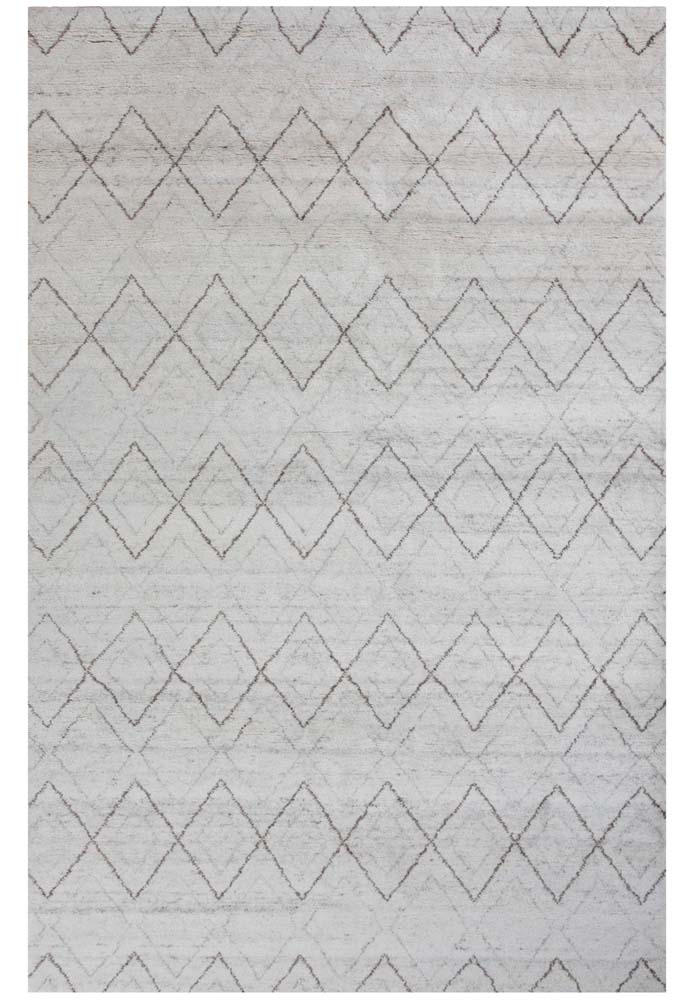 Rizzy Home Posh PSH002 White Area Rug
