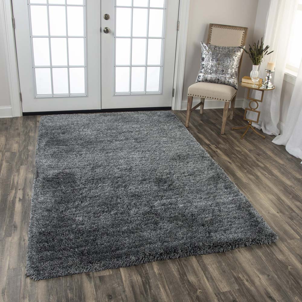 Rizzy Home Whistler WIS103 Gray Area Rug Room Scene