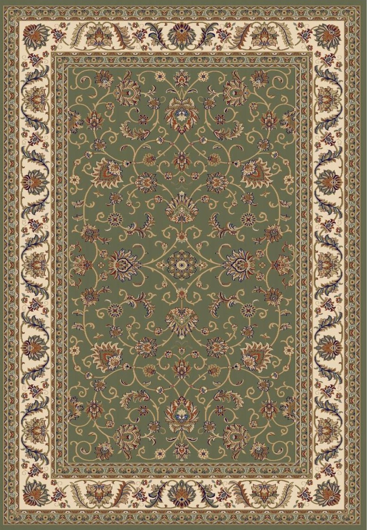 Nubrisa Gem 1040 Green Area Rug
