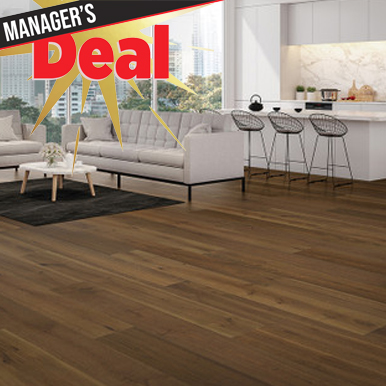 Nubrisa White Oak Chestnut 9-1/2" X Varying Lengths" White Oak Tile [Room Scene]