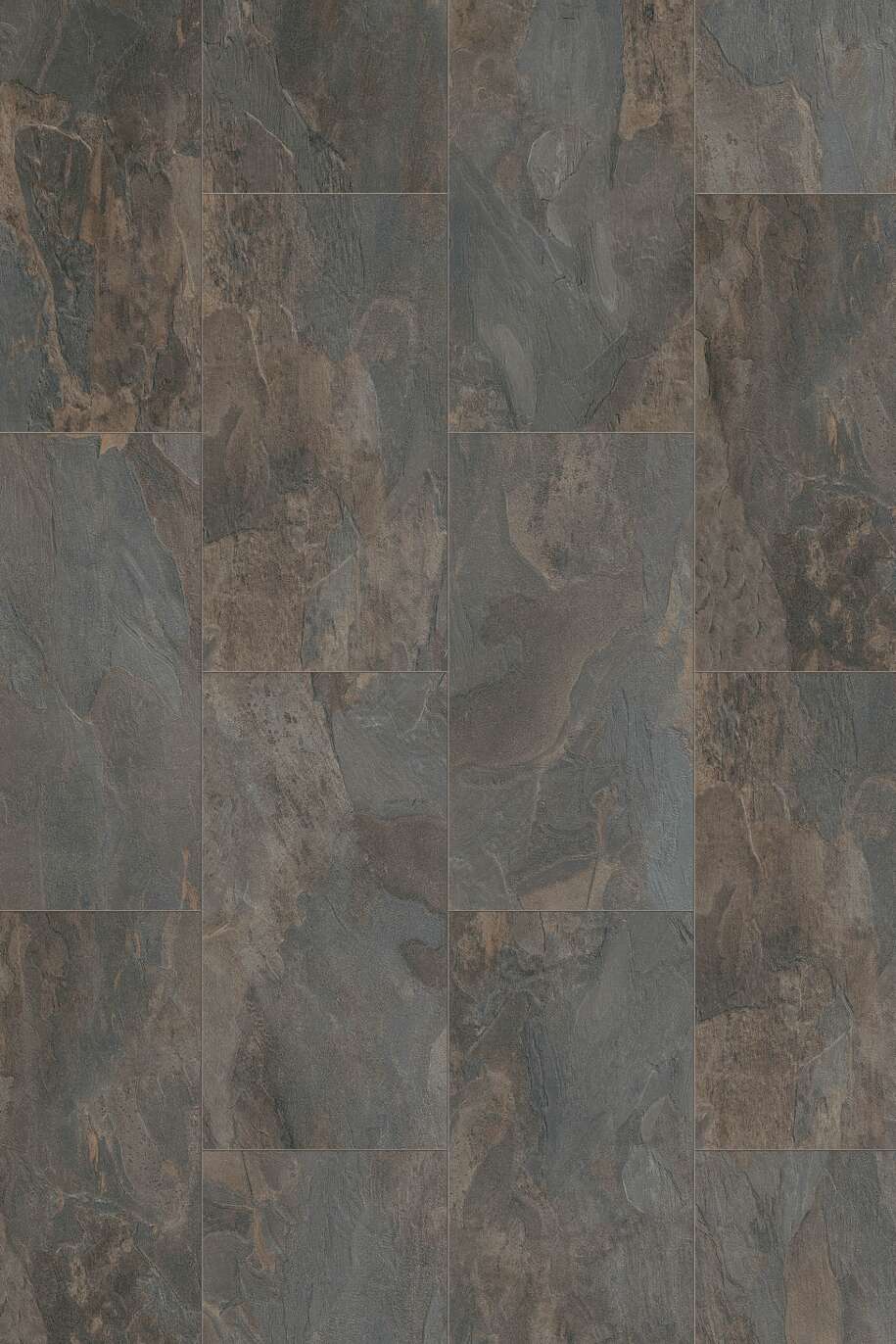 Kronoflooring Atlantic Tile K388 Pewter Slate 13" X 25" 8 MM Laminate Flooring [Enter Image Type]