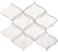 BTE6116 Botanelle Bulbette Mosaic Tile