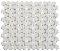 EFT8912 Effortless Collection 3/4" Hex Xen Breeze Mosaic Tile