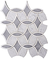 FAR772 Francier Blanc de Ville Mosaic Tile