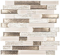 FPZ1424 Frost Plaza Merino Glam Mosaic Tile