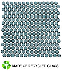 GR883 Greenwich Historic Grand (Penny Round) Mosaic Tile