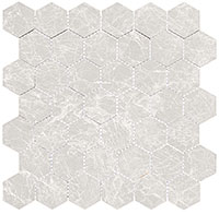 HNC6720 Harmonic Hex Mosaic Capella DCOF Matte Hex Mosaic Mosaic Tile