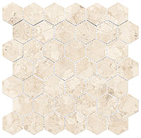 HNC6721 Harmonic Hex Mosaic Arpeggio DCOF Matte Hex Mosaic Mosaic Tile