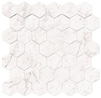 HNC6712 Harmonic Hex Mosaic Libretto DCOF Matte Hex Mosaic Mosaic Tile