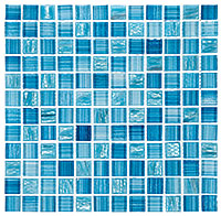 INK4101 Inkline Collection 1x1 Foray Frost Mosaic Tile