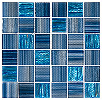 INK4113 Inkline Collection 2x2 Parkers Point  Mosaic Tile