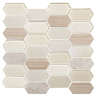 MLR6044 Modular Garden Parisian Park Mosaic Tile