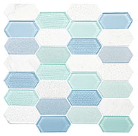 MLR6045 Modular Garden Lucia Isle Mosaic Tile