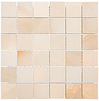 LRGONH17-M Onice Onice Honey 2x2 Mosaic  Mosaic Tile