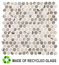 PX784 Pixels Dotted Blend Mosaic Tile