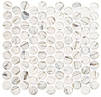 SRS3801 Spheres Crushed Ice Mosaic Tile