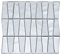 WKN5521 Waikiki Season Trapezoid Lehai Gem Trapezoid Mosaic Tile
