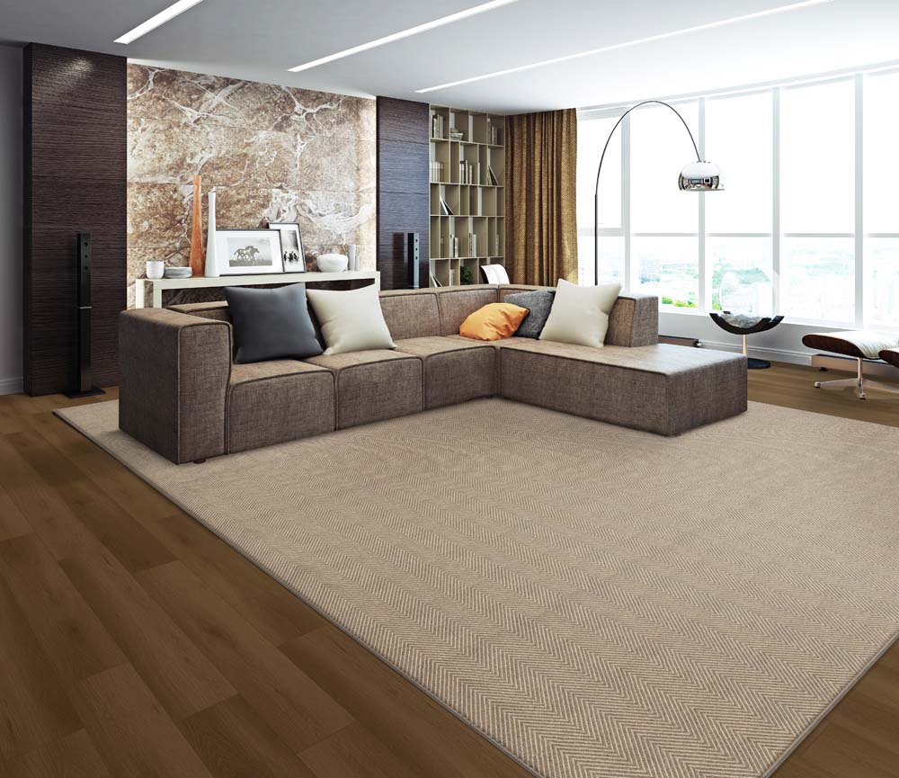 Stanton Wishbone Custom Broadloom Area Rug