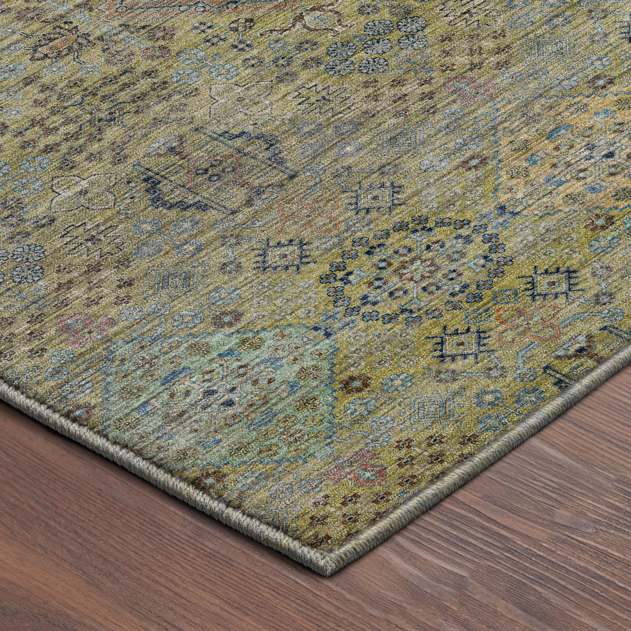 Dalyn Aristo AR1 Aloe Area Rug Corner