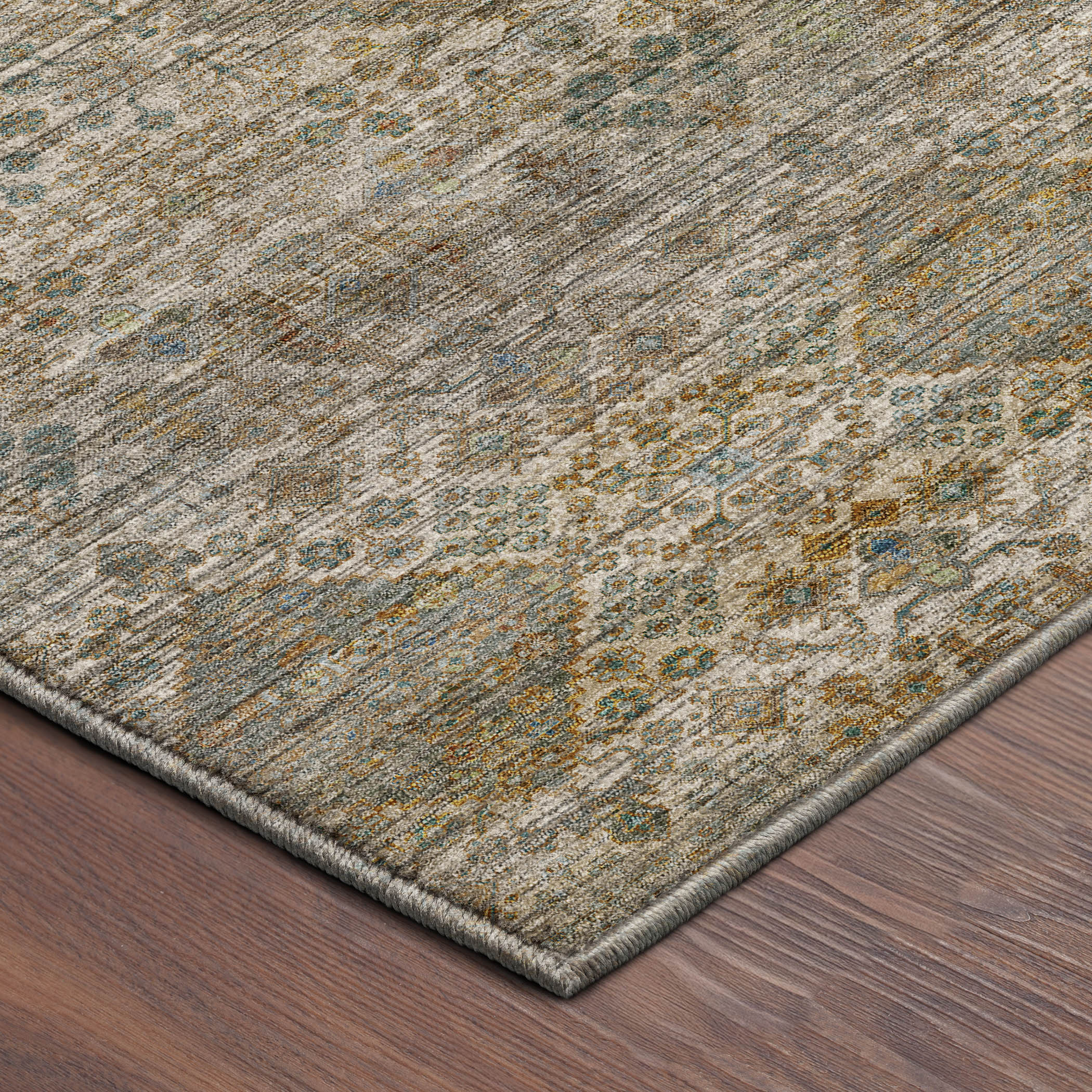 Dalyn Aristo AR1 Ivory Area Rug Corner