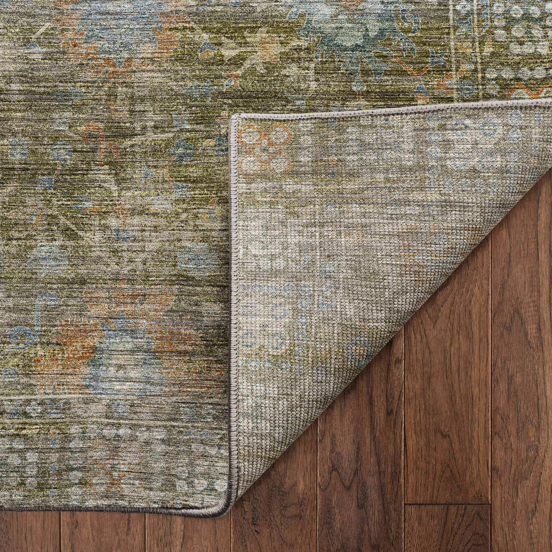 Dalyn Aristo AR2 Olive Area Rug Back