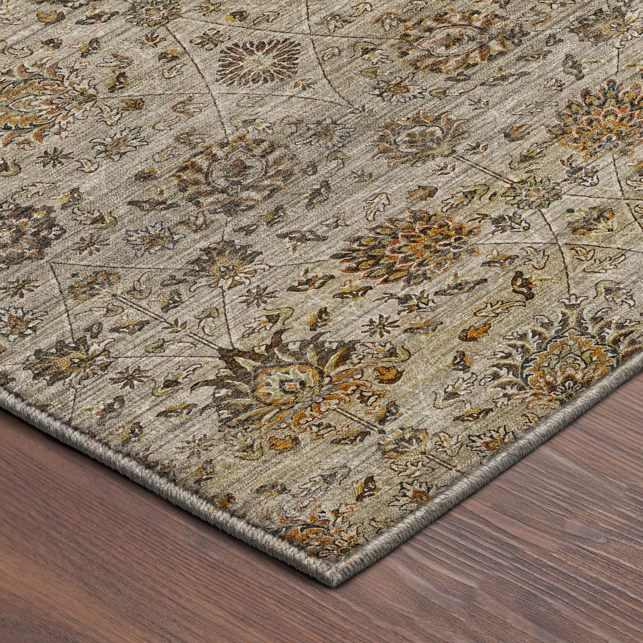 Dalyn Aristo AR3 Beige Area Rug Corner