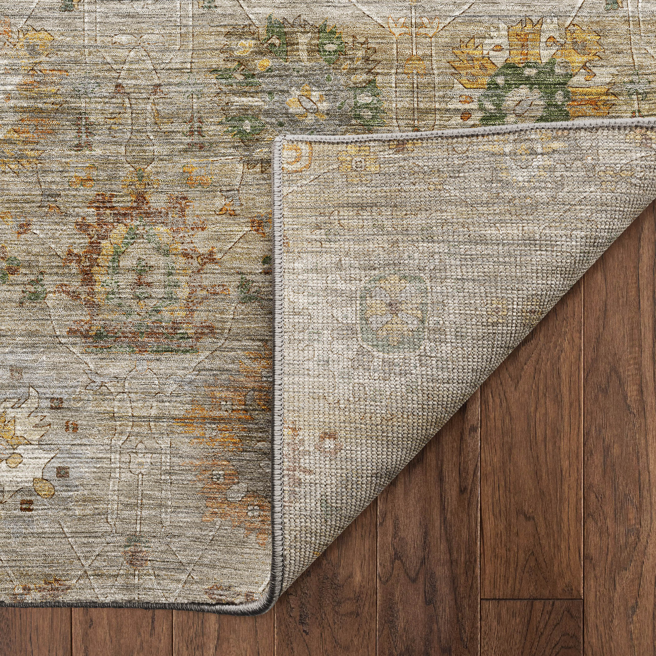 Dalyn Aristo AR6 Beige Area Rug Back