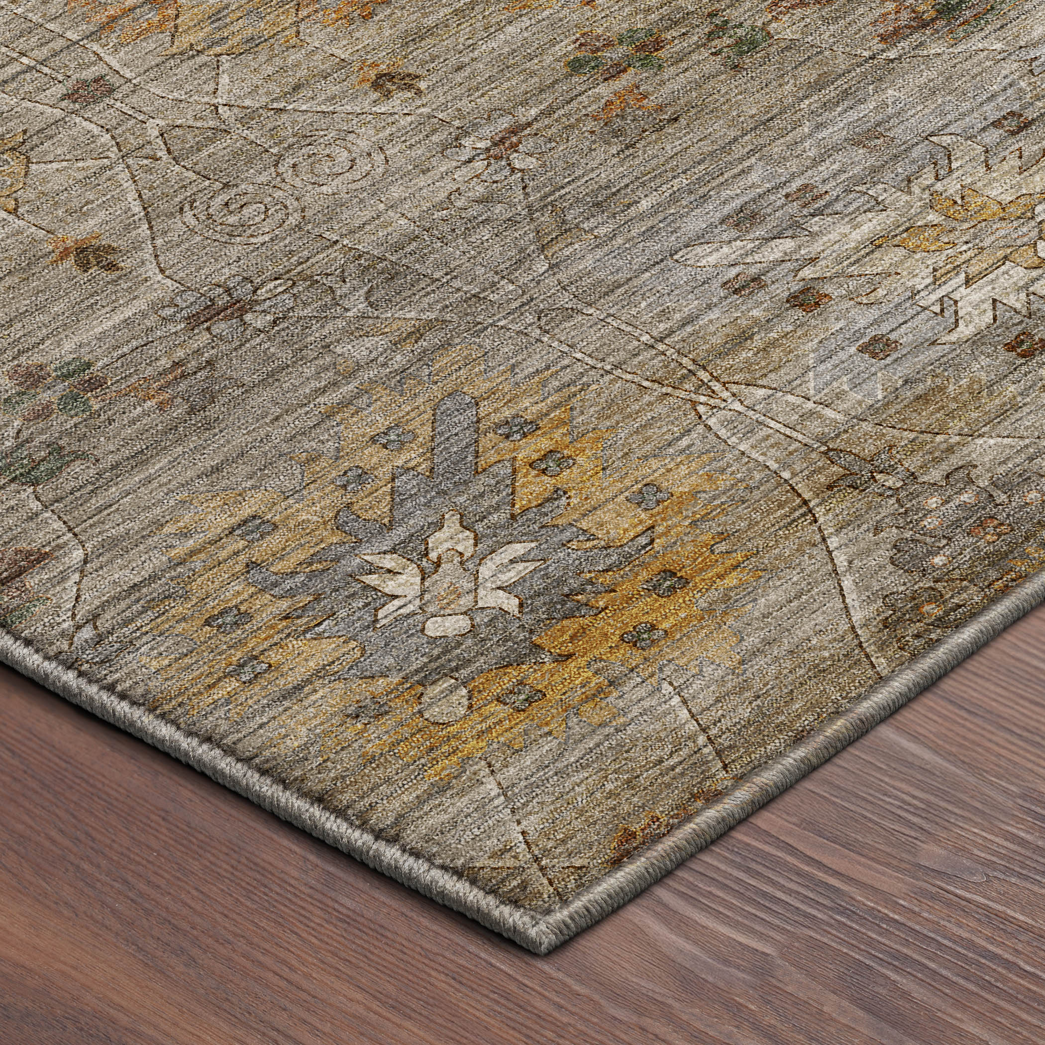 Dalyn Aristo AR6 Beige Area Rug Corner