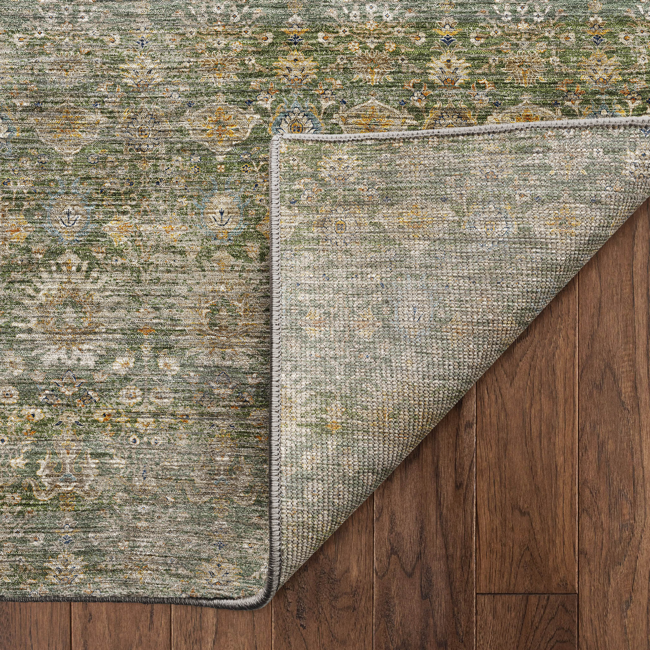 Dalyn Aristo AR9 Basil Area Rug Back