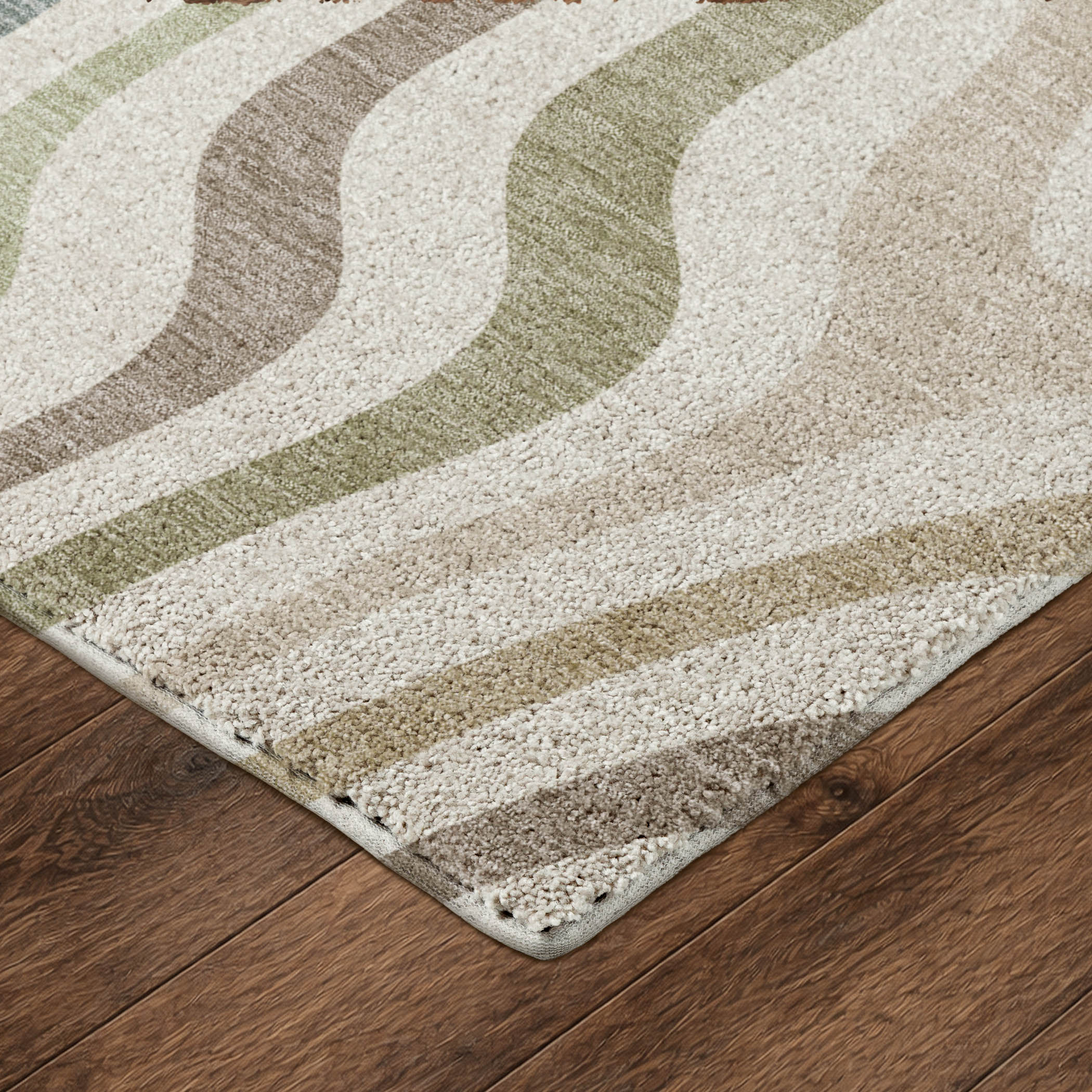 Dalyn Kenner KN4 Ivory Area Rug Corner