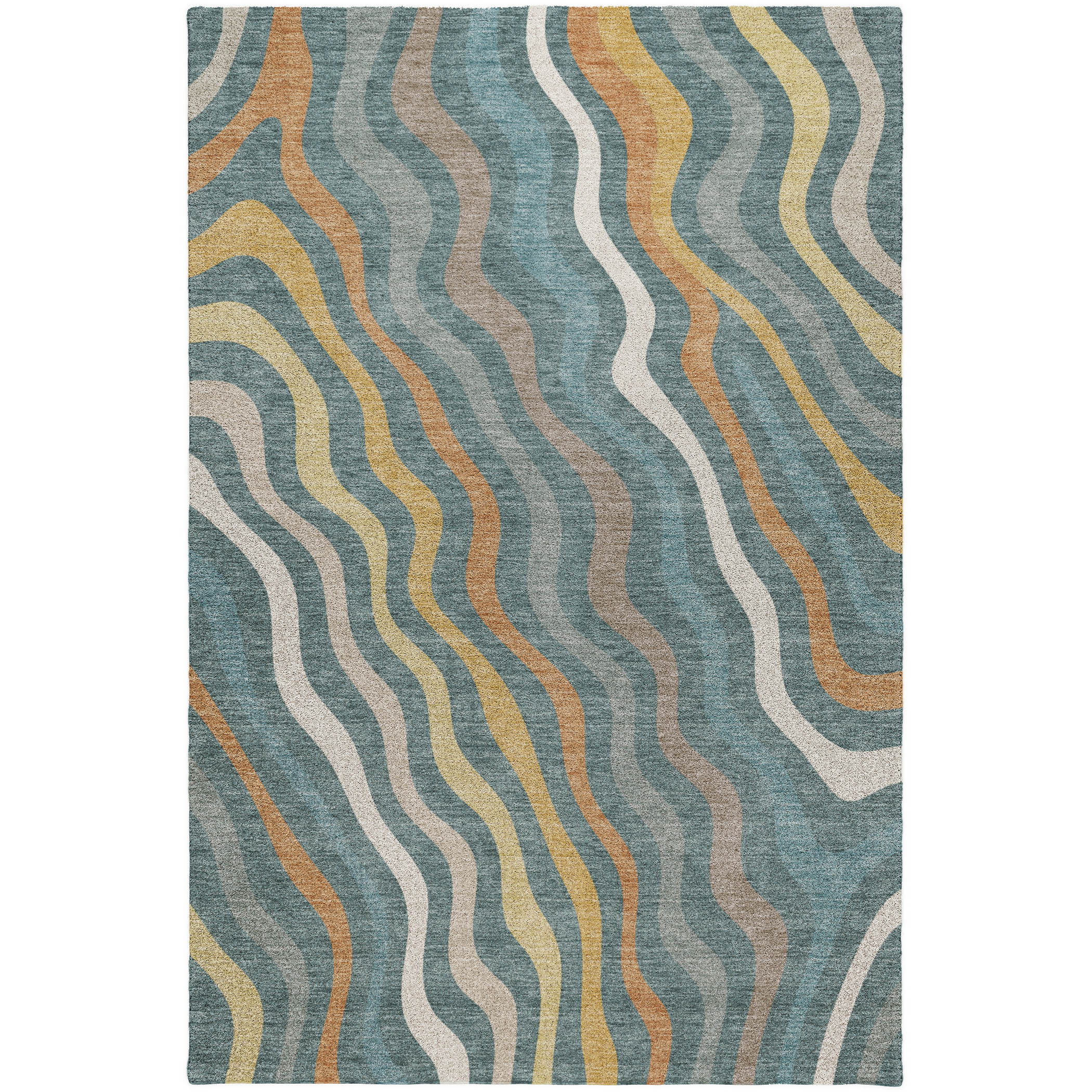 Dalyn Kenner KN4 Teal Area Rug