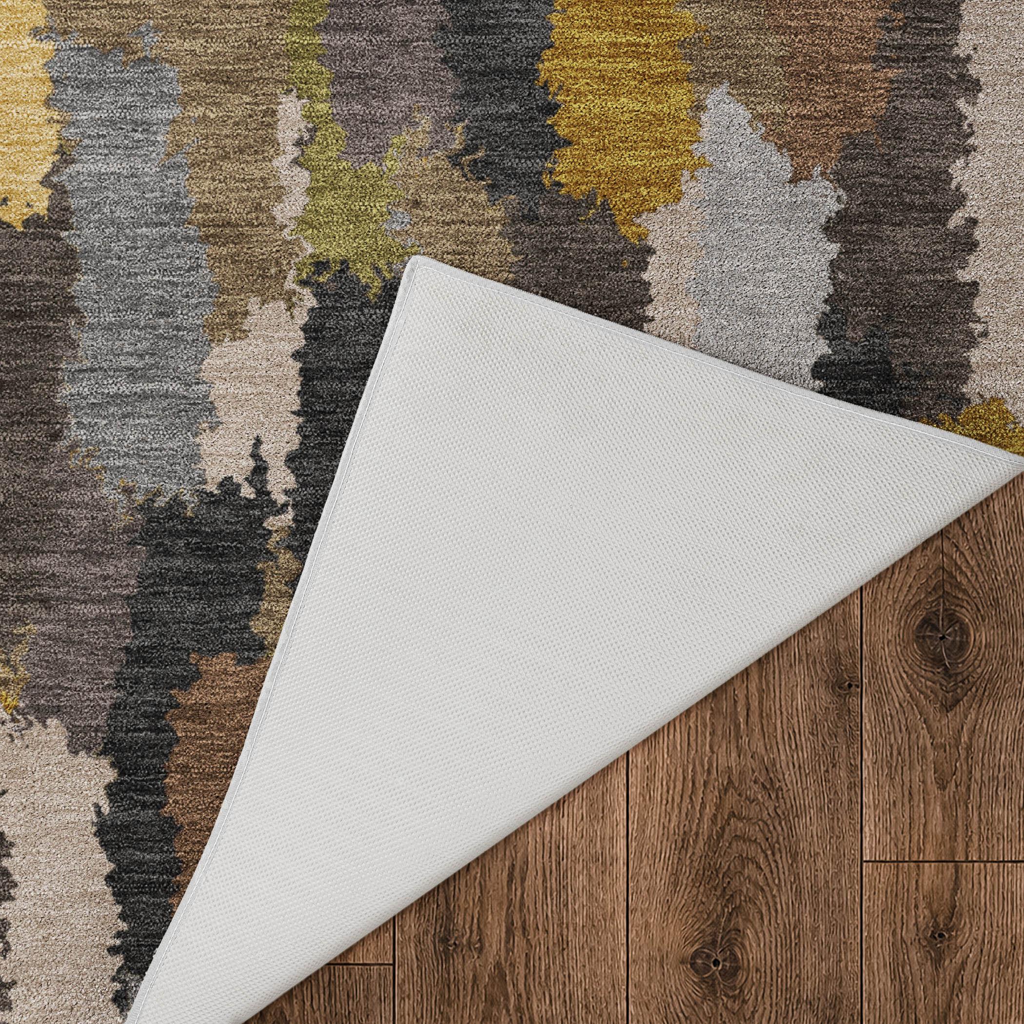 Dalyn Kenner KN6 Black Area Rug Back