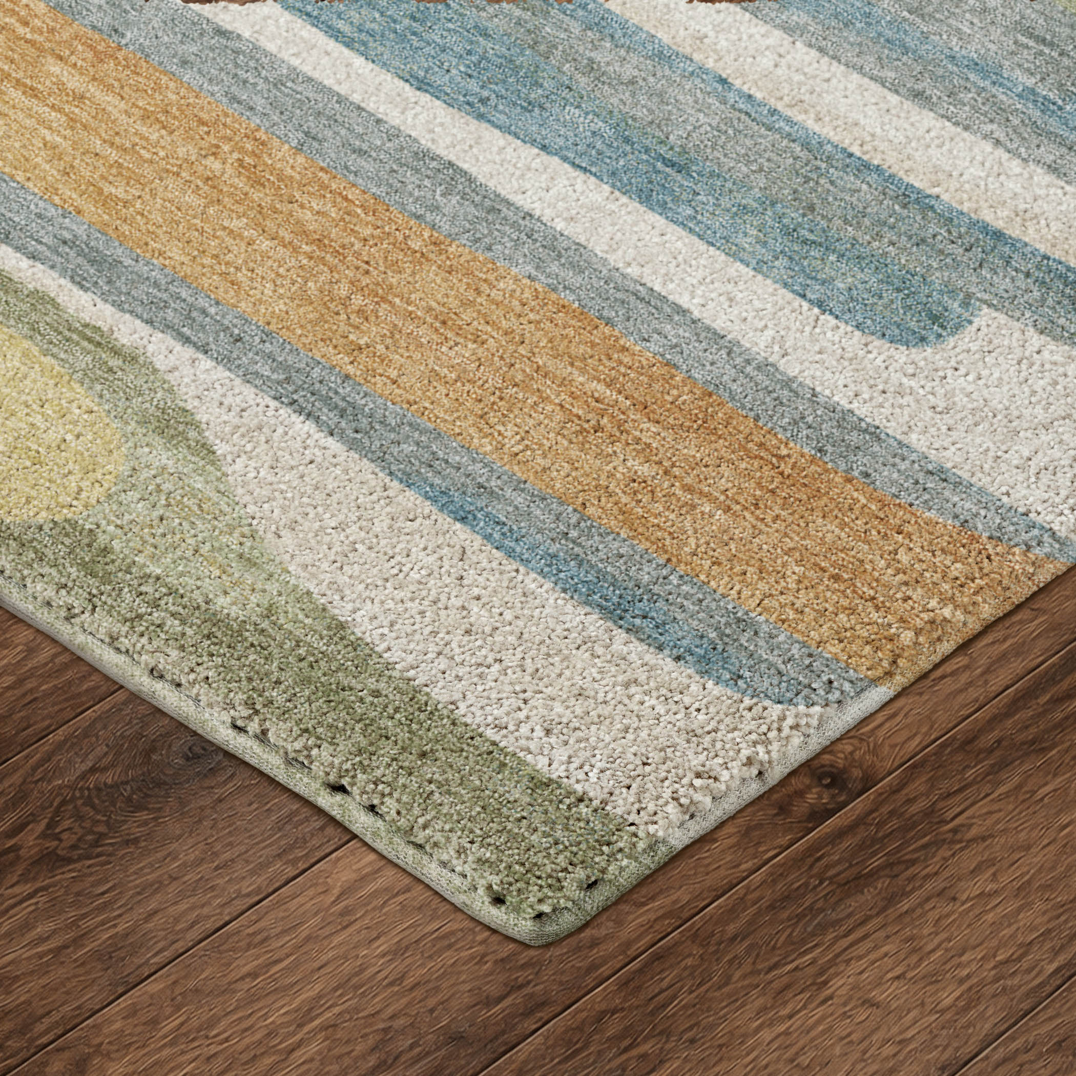 Dalyn Kenner KN7 Ivory Area Rug Corner