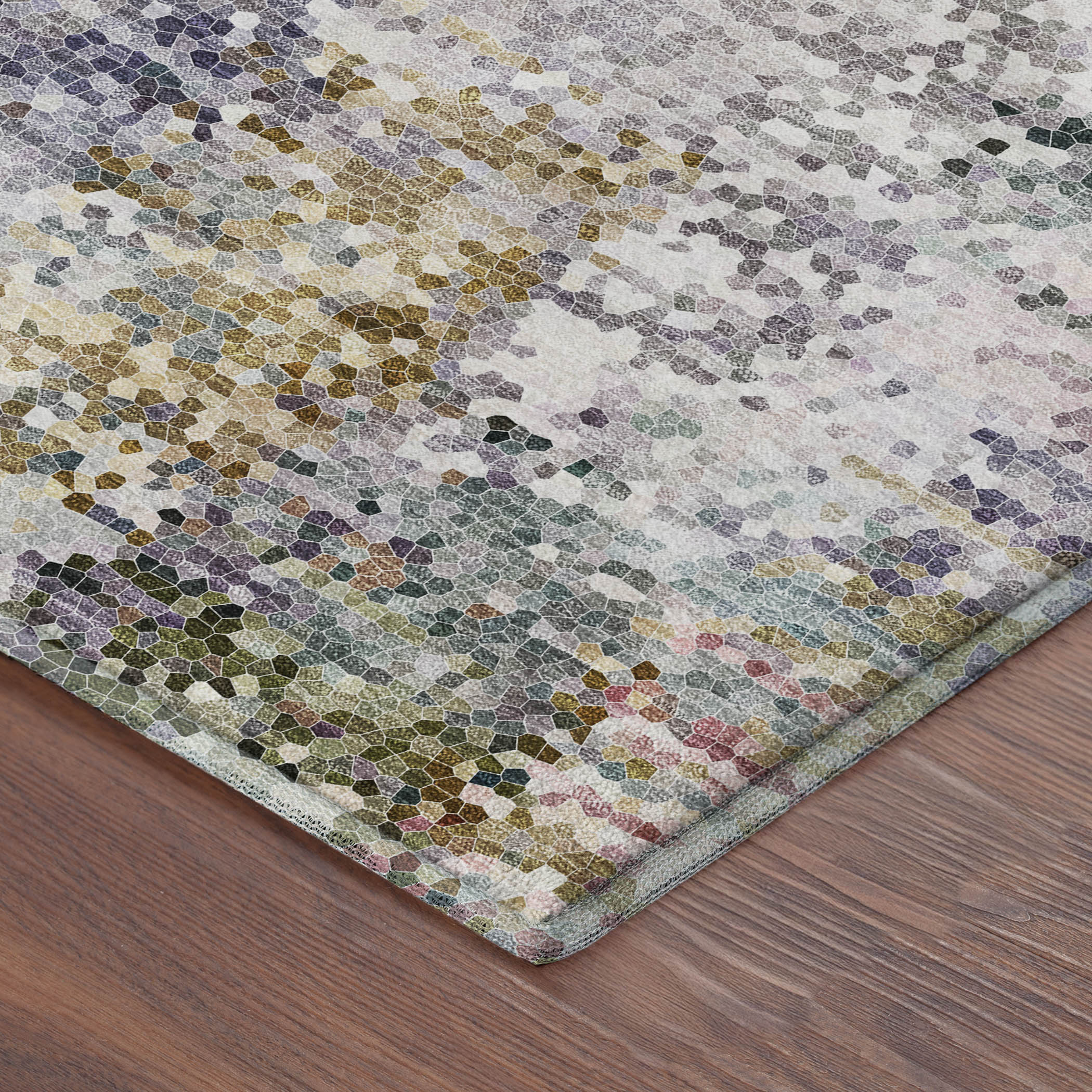 Dalyn Lumara LM5 Confetti Area Rug Corner