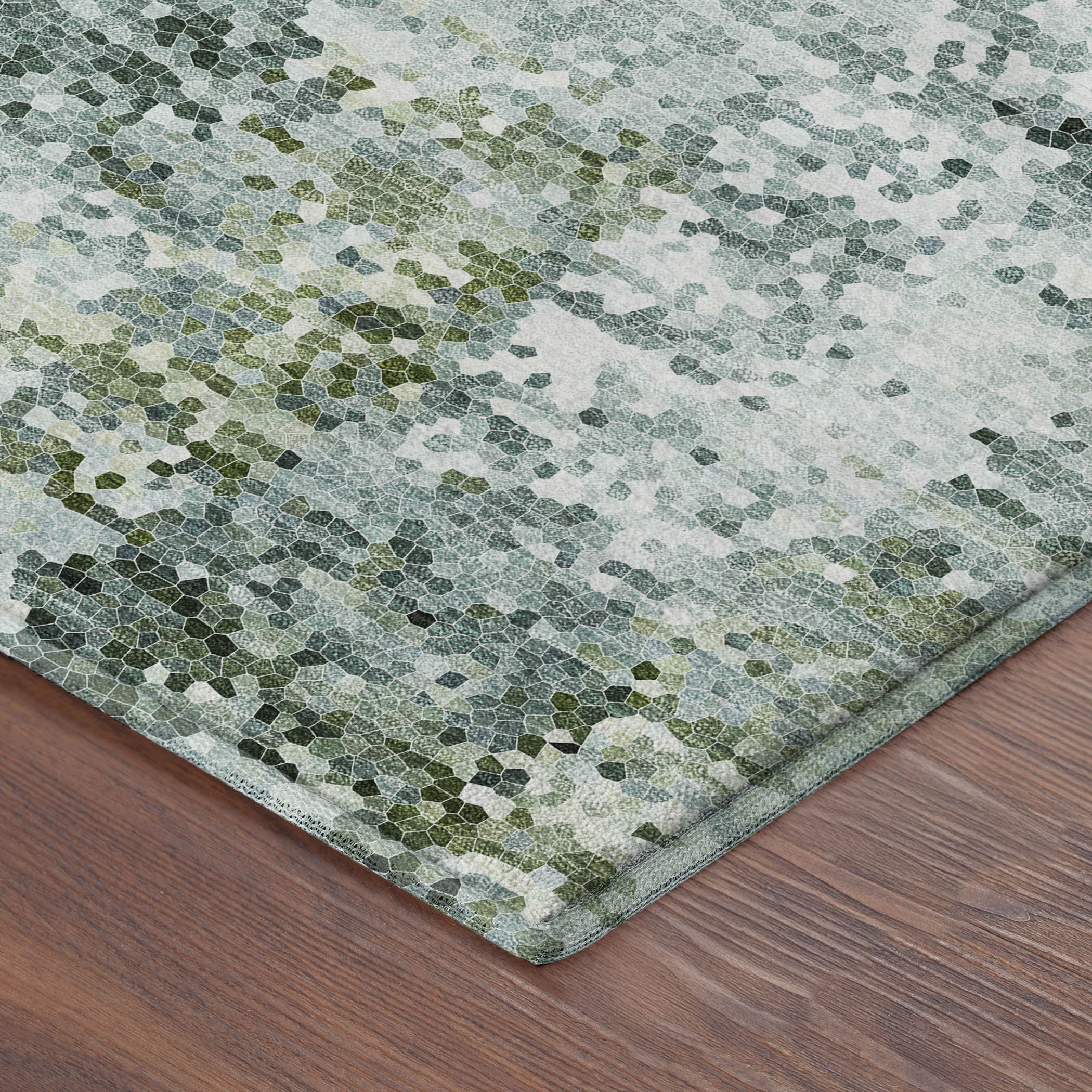Dalyn Lumara LM5 Sage Area Rug Corner