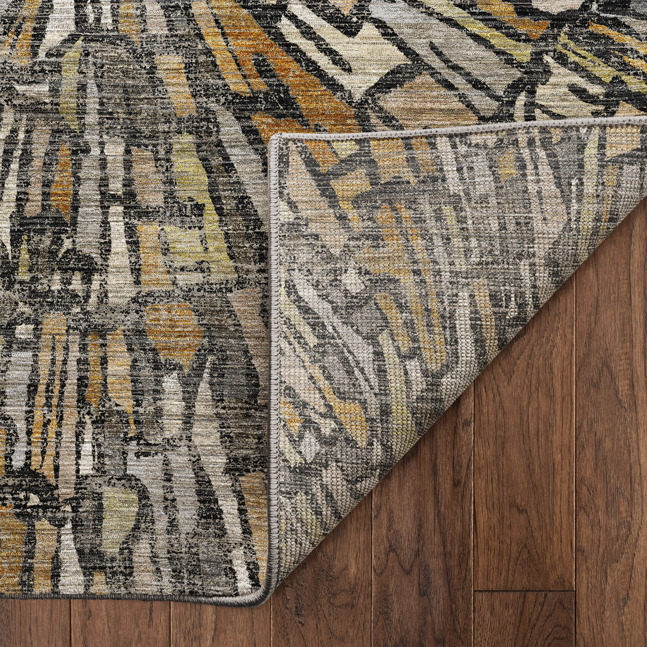 Dalyn Nexus NX3 Black Area Rug Back