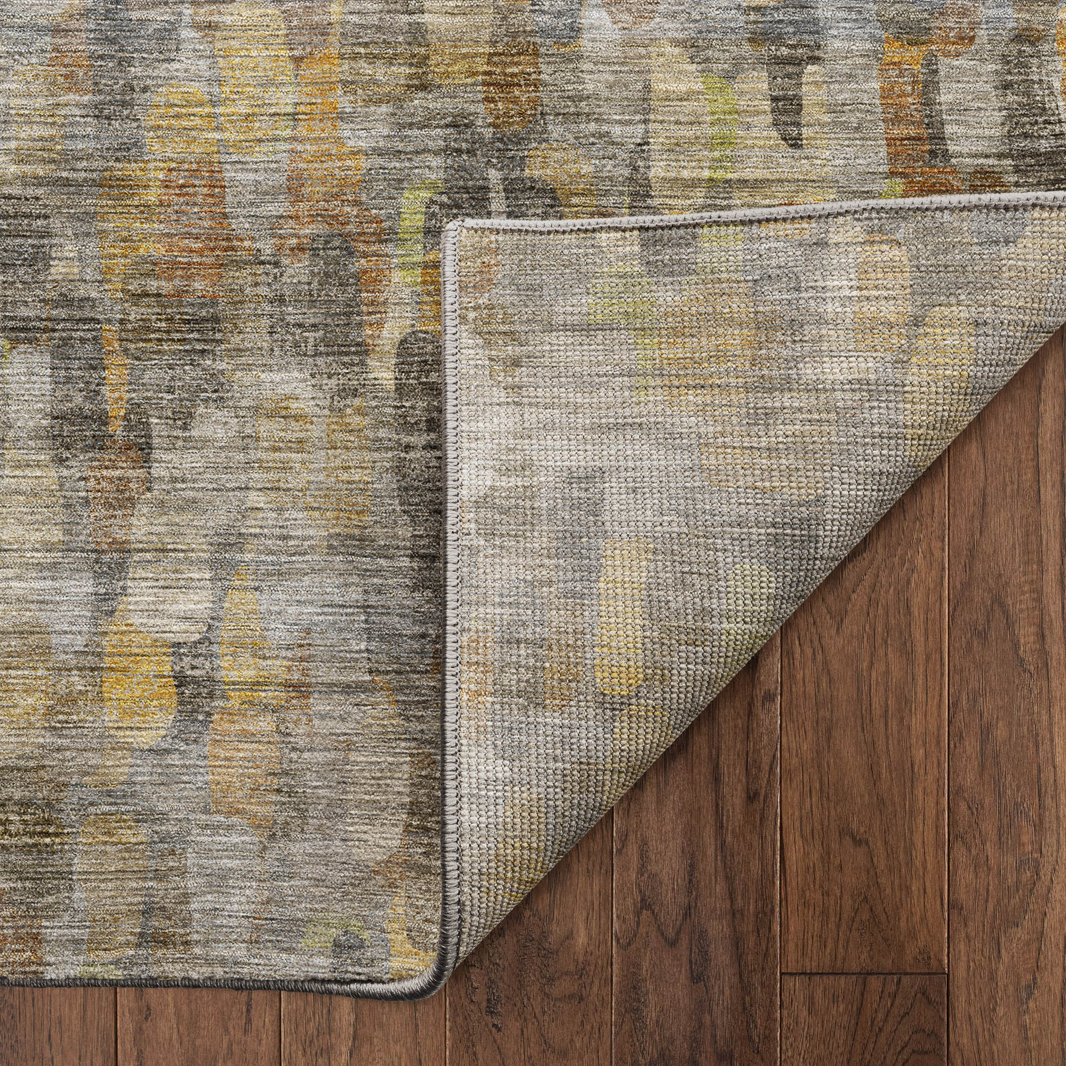 Dalyn Nexus NX4 Gray Area Rug Back