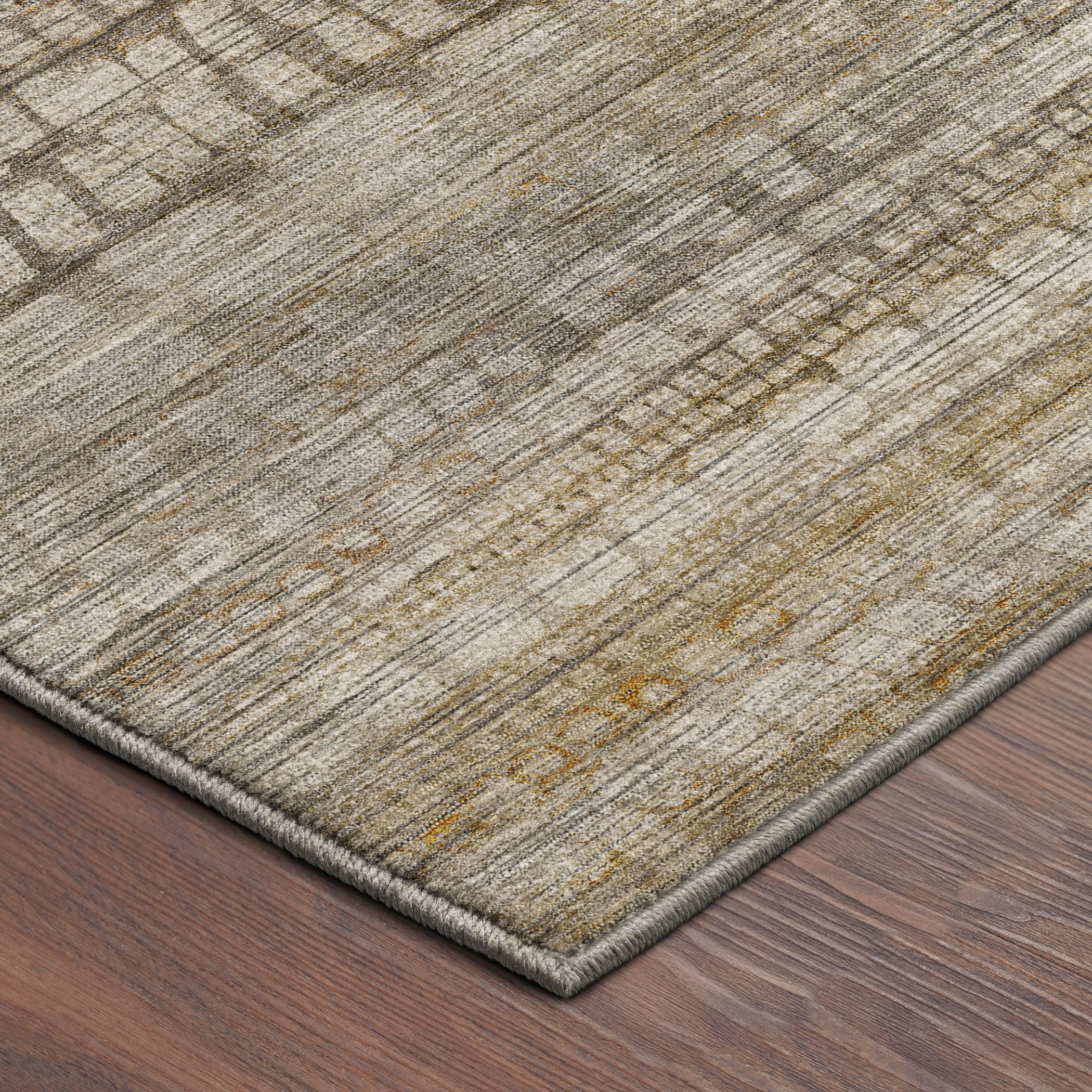 Dalyn Nexus NX5 Beige Area Rug Corner