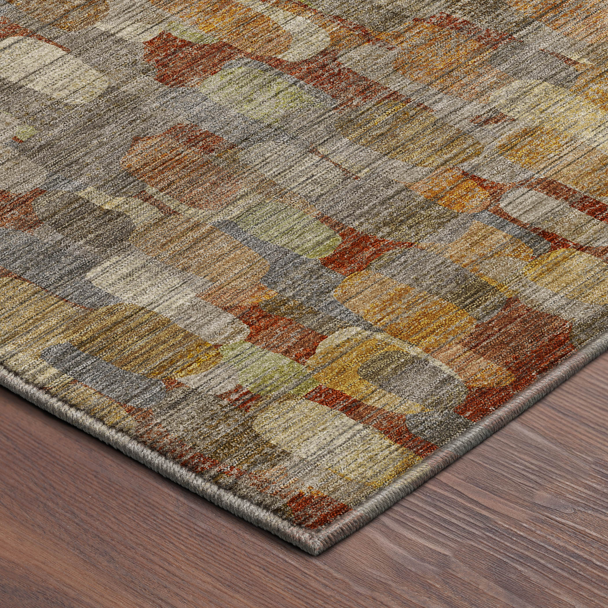 Dalyn Nexus NX4 Paprika Area Rug Corner