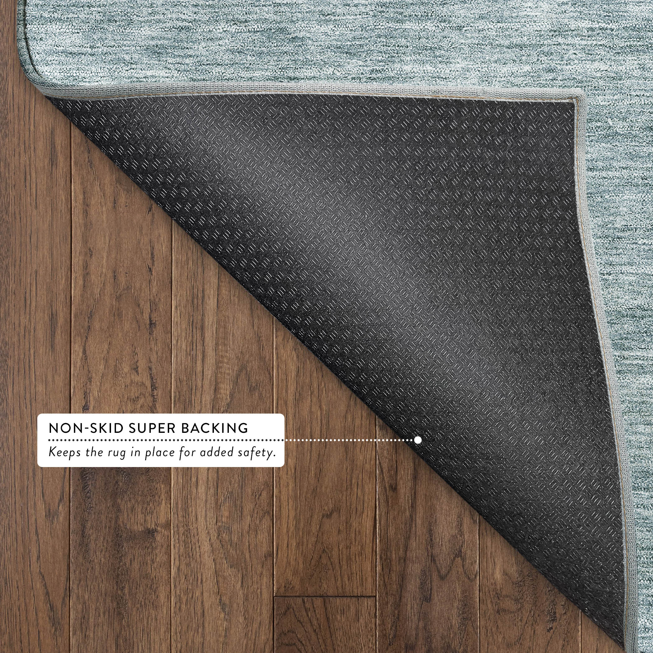 Dalyn Soft Essentials SE1 Sky Area Rug Back