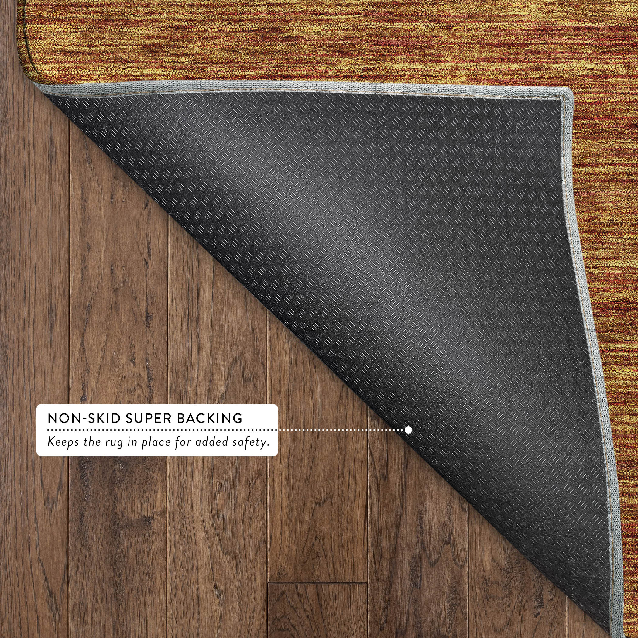 Dalyn Soft Essentials SE1 Terracotta Area Rug Back