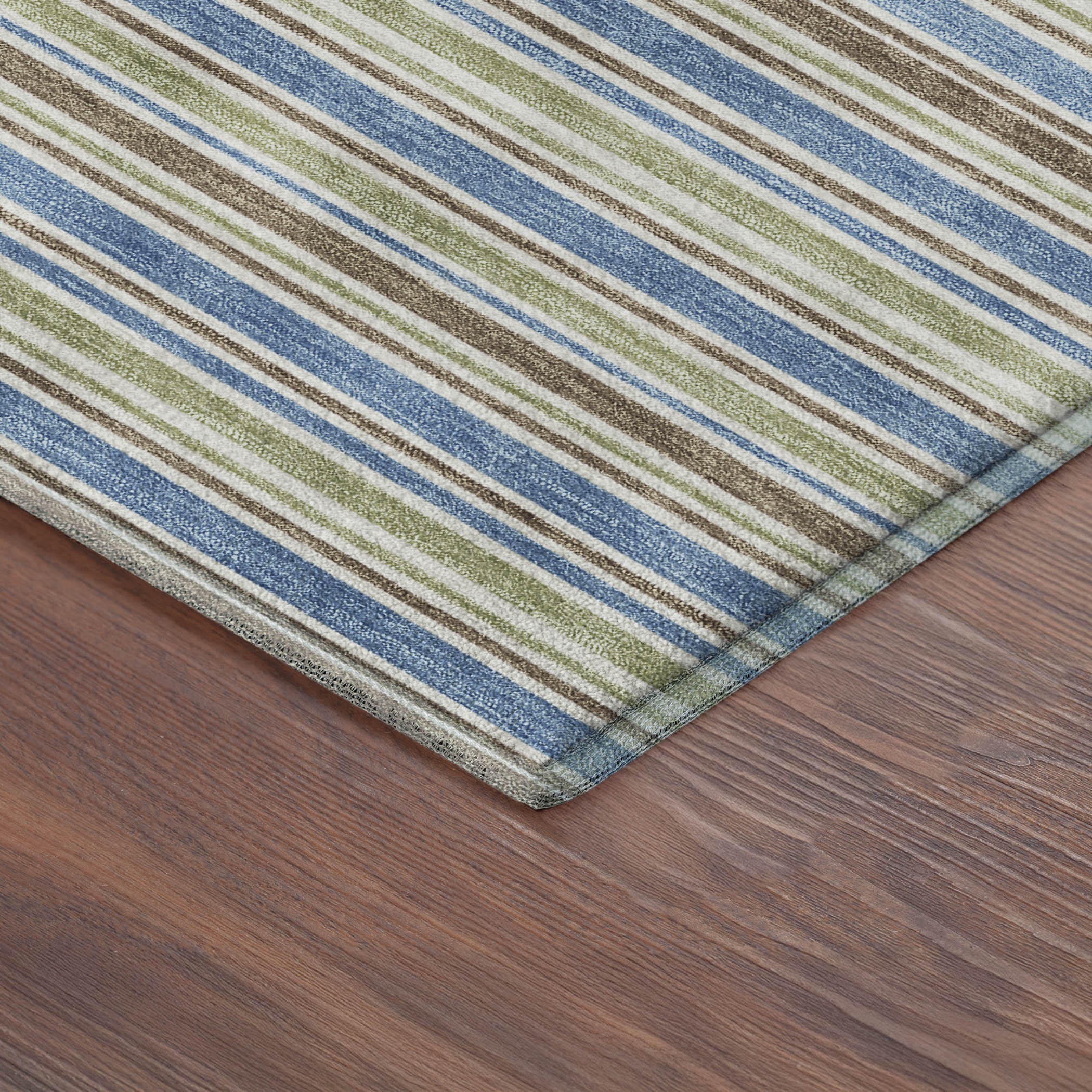 Dalyn Soft Essentials SE2 Blue Area Rug Corner
