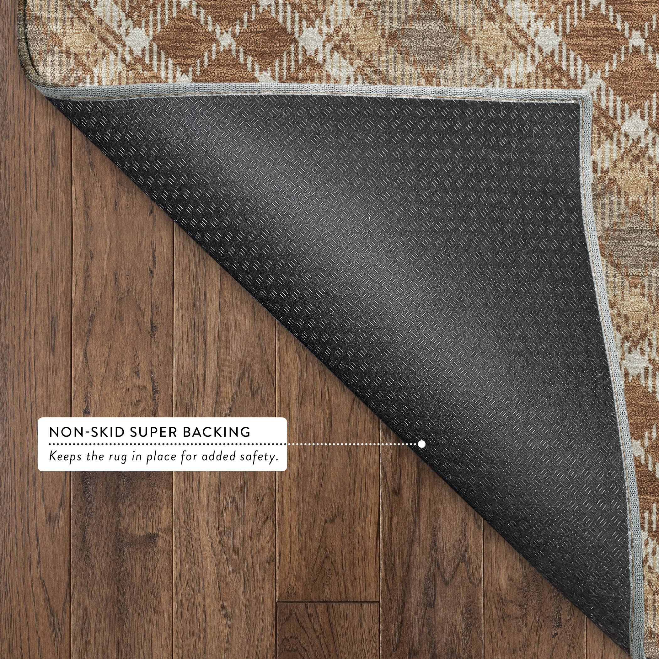 Dalyn Soft Essentials SE3 Paprika Area Rug Back