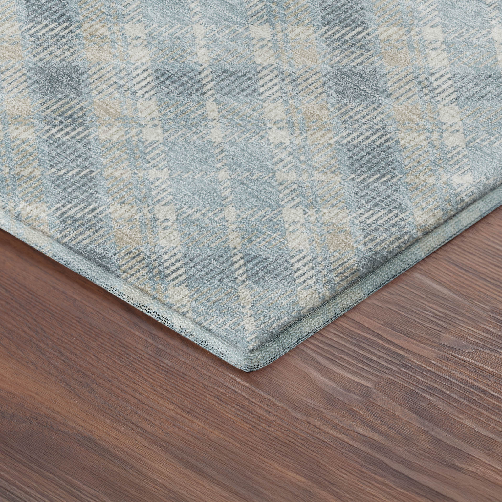 Dalyn Soft Essentials SE3 Sky Area Rug Corner